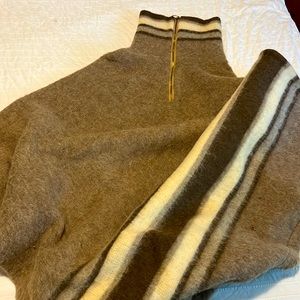 Vintage Hilda thick wool poncho